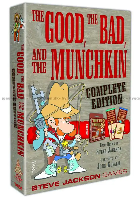 Mycket uppskattad | Munchkin The Good, The Bad and the Munchkin - Complete Edition