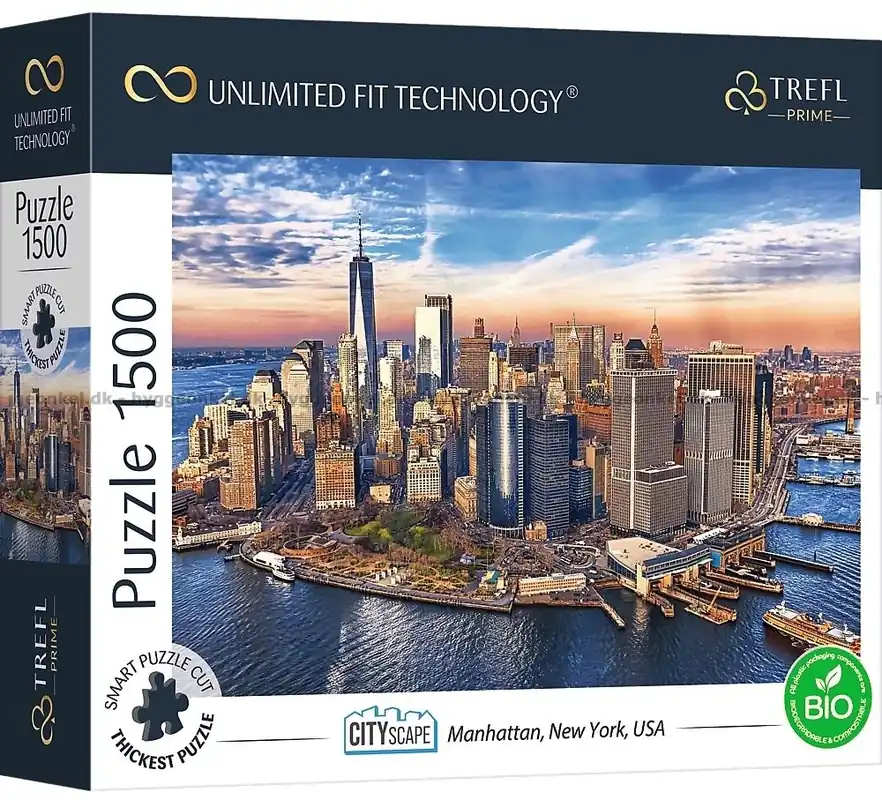 New York Manhattan, 1500 bitar - Storsäljare