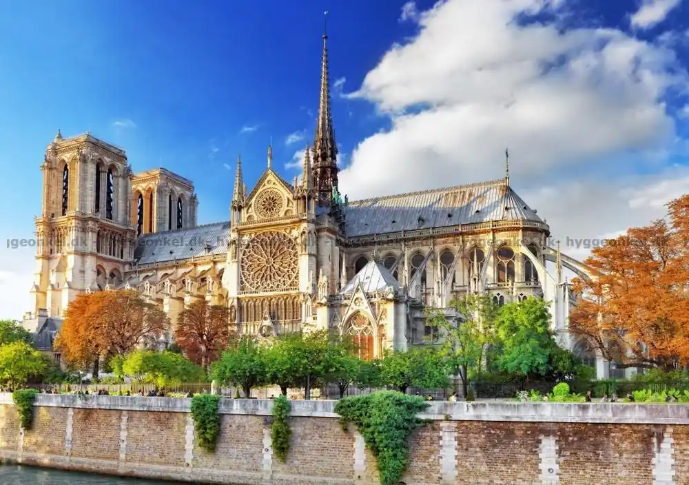 Notre Dame, Paris, 2000 bitar | Prissänkt