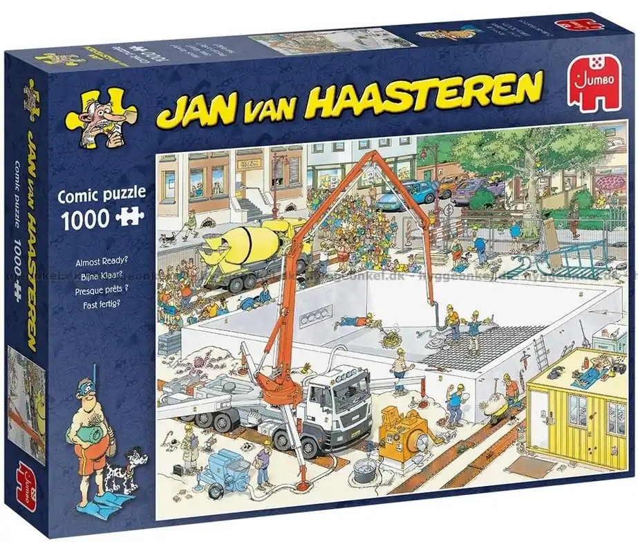 Nästan slut - Nästen redo, 1000 bitar