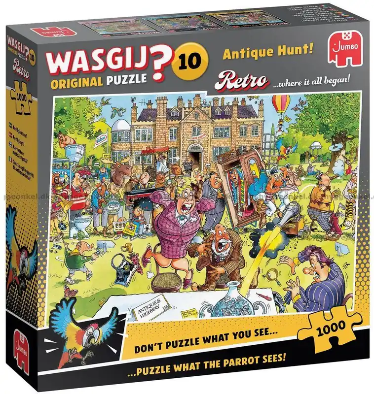 Spara nu - Original 10 Retro - På jakt efter antikviteter, 1000 bitar