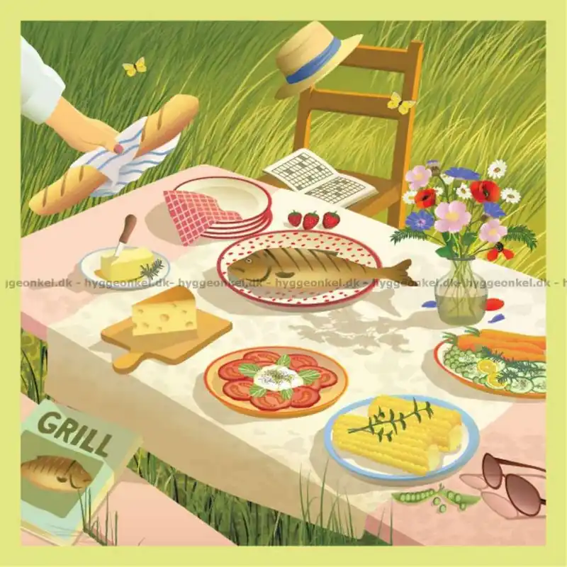 Picknick på ängen, 500 bitar | Kanonpris