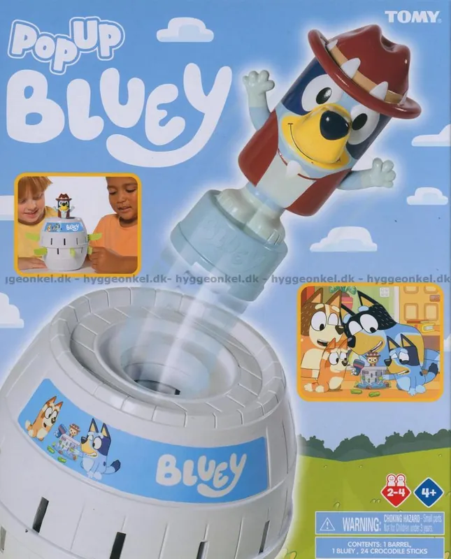 Pop Up Bluey - Direkt från fabriken