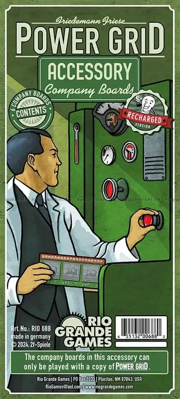 Begränsat lager | Power Grid Recharged - Company Boards