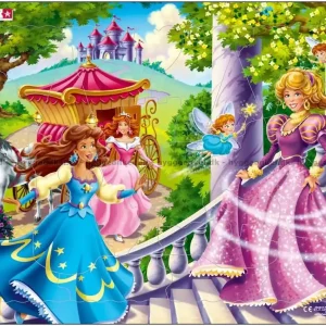 Prinsessor - Rampussel, 24 bitar | Superpris
