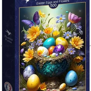 Storsäljare - Påskägg och blommor, 500 bitar