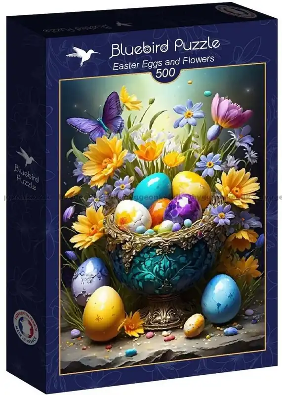 Storsäljare - Påskägg och blommor, 500 bitar