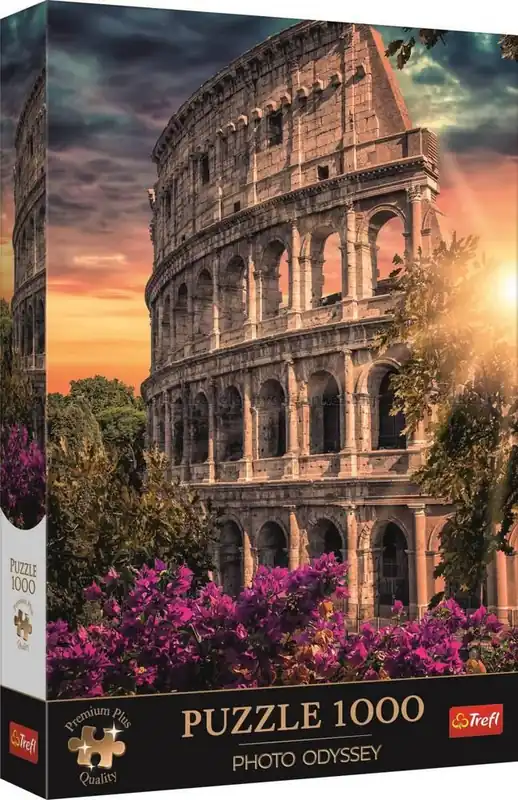 Rom Colosseum, 1000 bitar - Premiumkvalitet