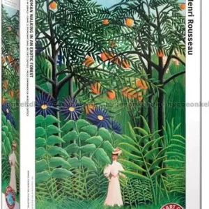 Begränsat antal | Rousseau Woman in an Exotic Forest, 1000 bitar