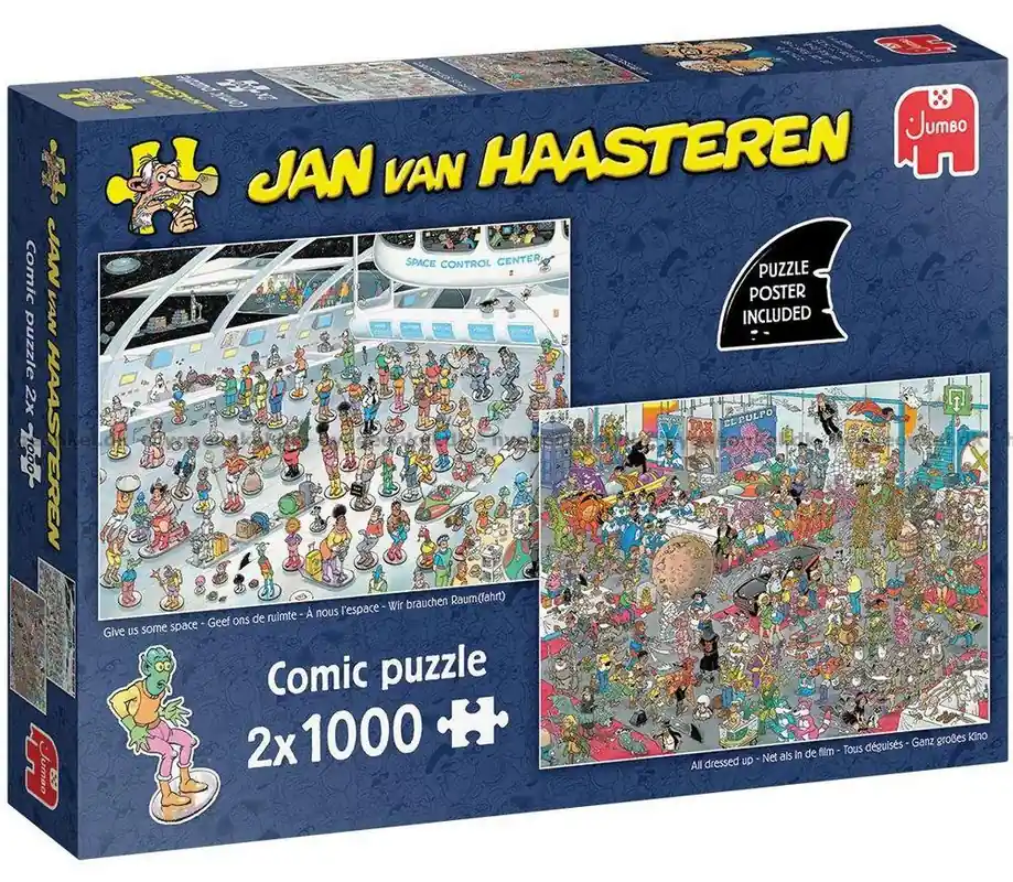 Missa inte erbjudandet - Rymd utan plats & Fest utan slut, 2x1000 bitar