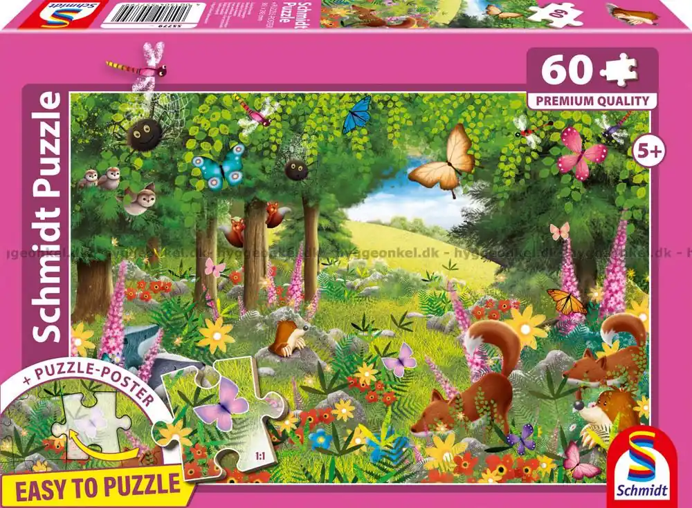 Rävarna i skogen, 60 bitar | Köp online