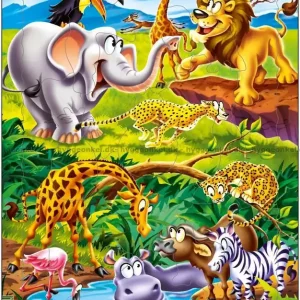Efterfrågad | Safari - Rampussel, 18 bitar