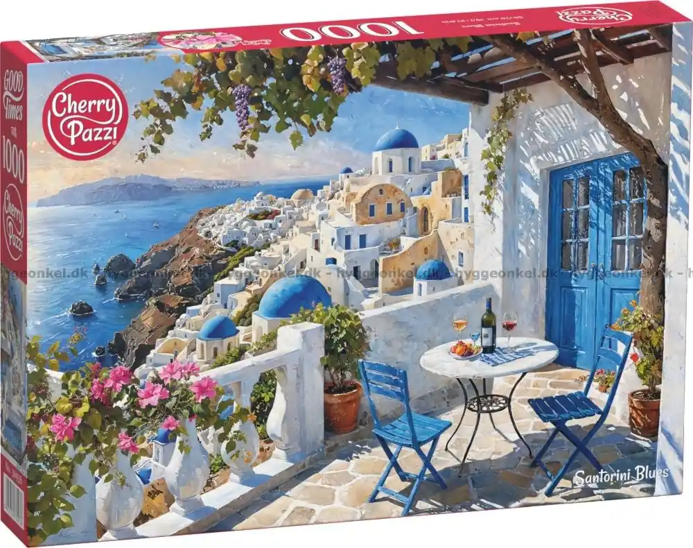 Santorini Solstrålar, 1000 bitar - Ta chansen