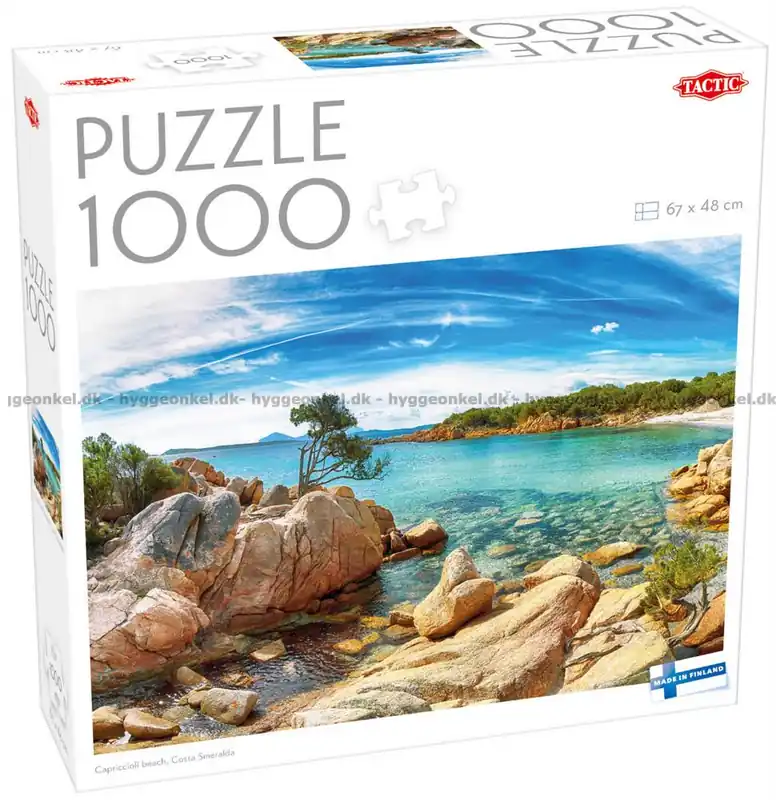 Beställ nu - Sardinien Capriccioli-stranden, 1000 bitar