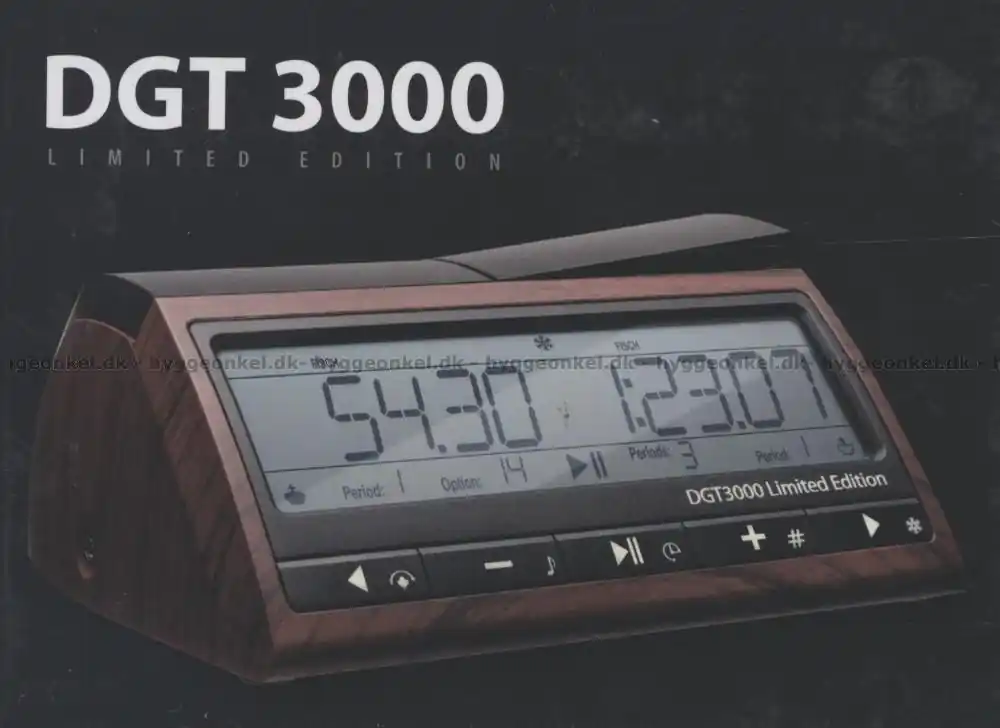 Populär | Schackklocka DGT3000 Limited Edition
