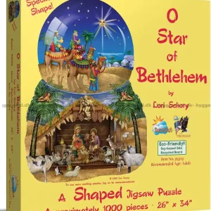 Schory Julnatt i Betlehem - Format motiv, 1000 bitar - Rabatter