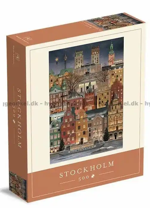 Erbjudandet går snart ut | Schwartz Jul i Stockholm, 500 bitar