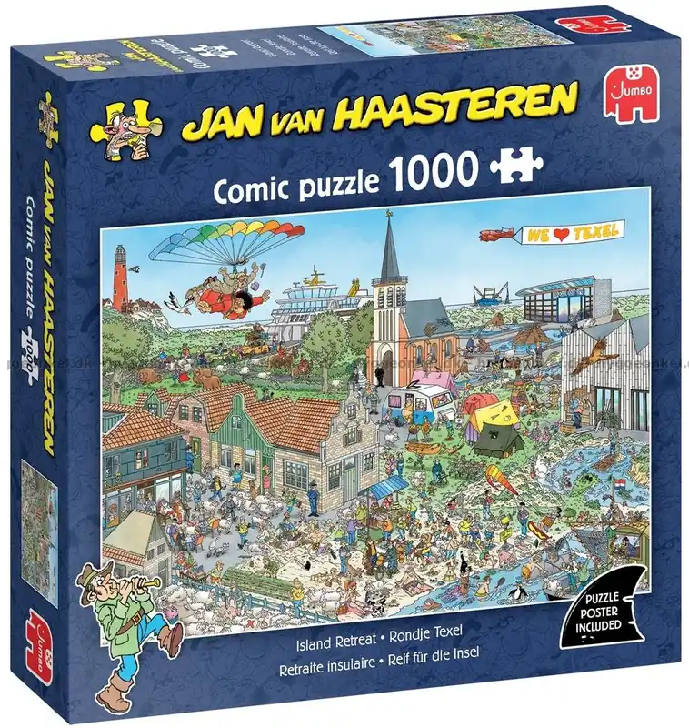 Semestern på ön, 1000 bitar | Finns i lager