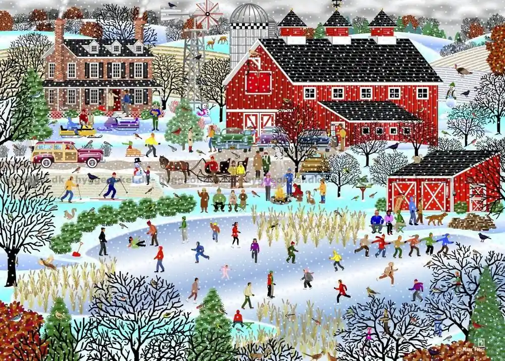 Tidsbegränsat erbjudande | Skridskoåkning och snö, 500 bitar