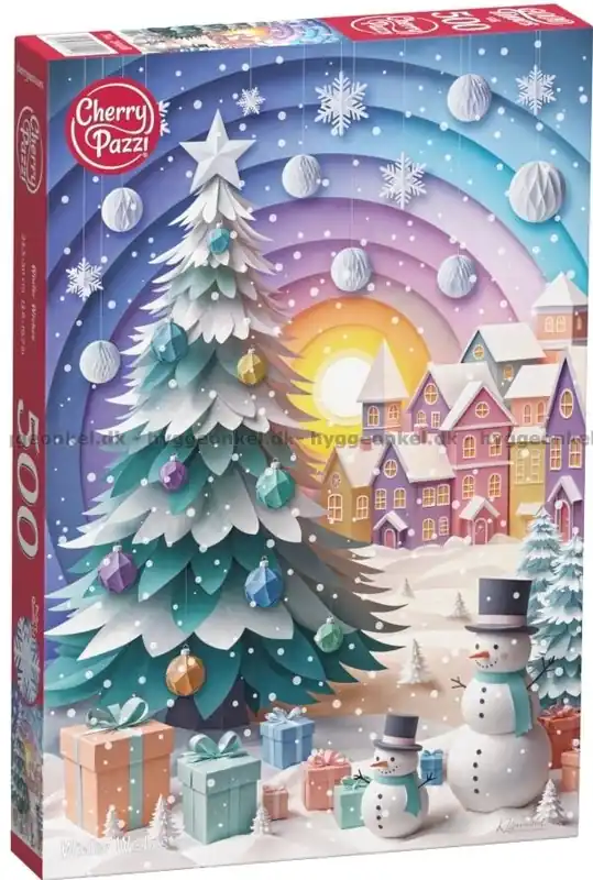 Bara idag | Snöflingor och julglädje, 500 bitar