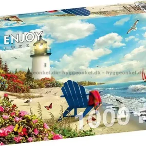 Sommardag vid havet, 1000 bitar - Populär