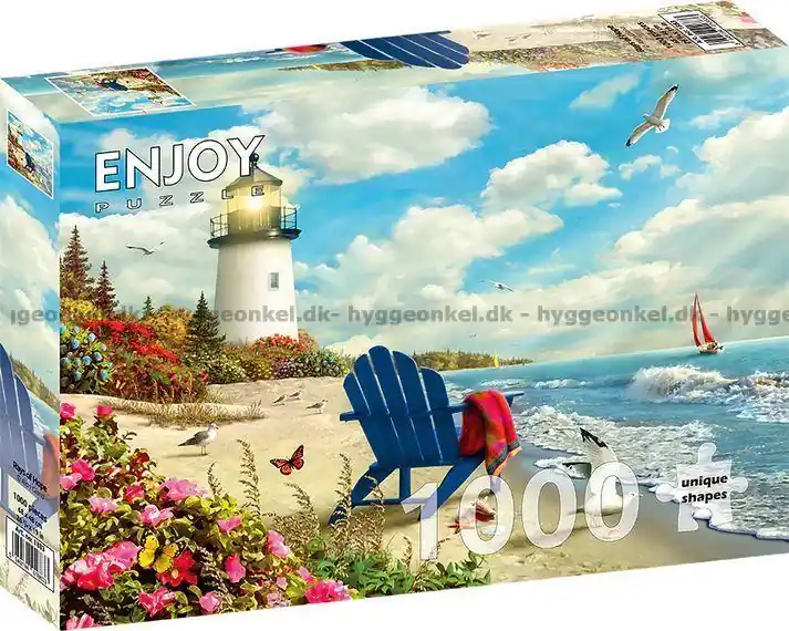 Sommardag vid havet, 1000 bitar - Populär