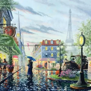Precis lanserat - Sommeregn i Paris, 2000 bitar