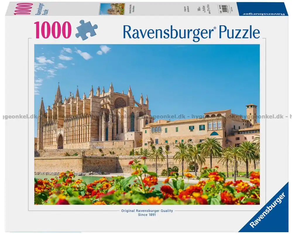 Spanien Katedralen i Palma de Mallorca, 1000 bitar | Sänkt pris