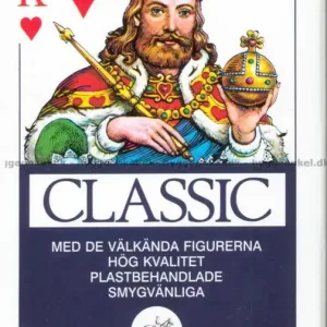 Superpris - Spelkort Classic - Blå