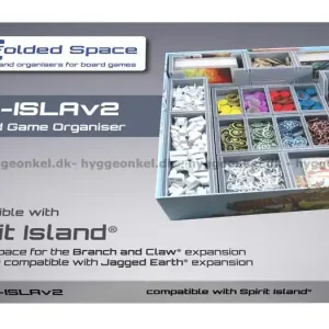 Spirit Island Insert - Folded Space (v2) | Hög kvalitet