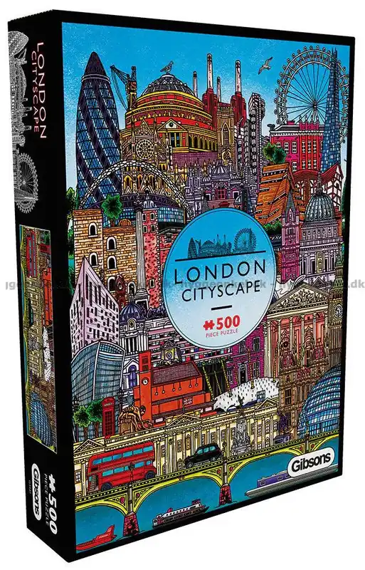 Stadens puls London, 500 bitar - Kan beställas online