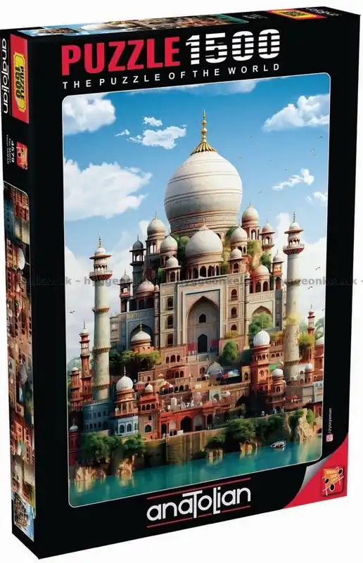 Stadsbilden Taj Mahal, 1500 bitar | Handla online