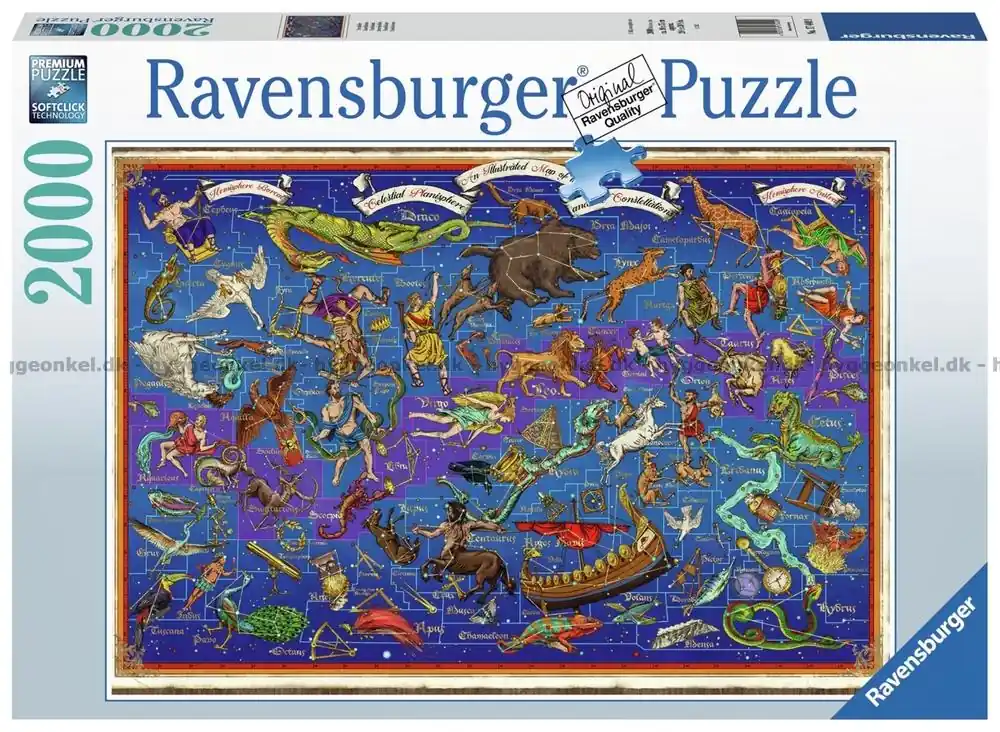 Stjärnhimlen, 2000 bitar | Topprodukt