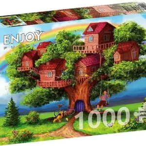 Få kvar i lager - Stugorna i trädtopparna, 1000 bitar