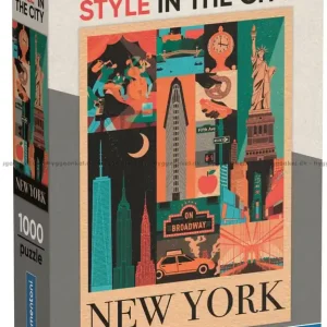Städer New York, 1000 bitar | Nedsatt pris