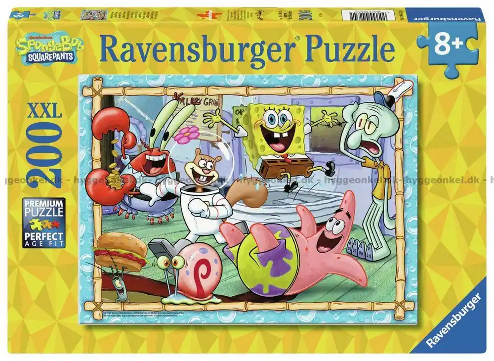 Svampbob Fyrkant, 200 bitar - Specialerbjudande