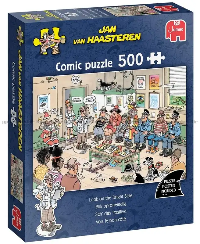 Synundersökning med sneda glasögon, 500 bitar - Reapris