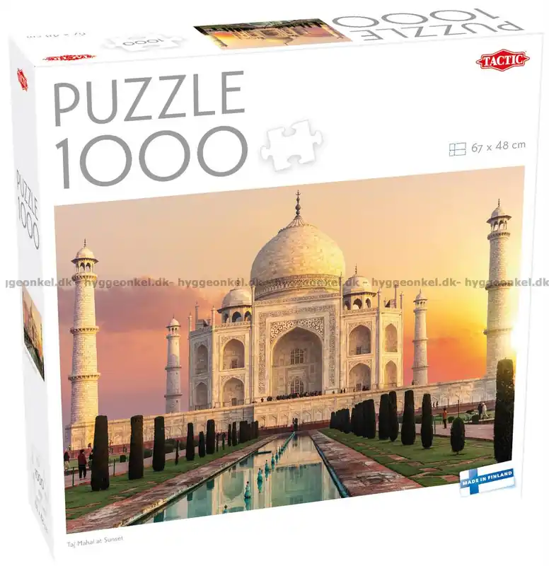 Taj Mahal vid solnedgången, 1000 bitar | Rabatter