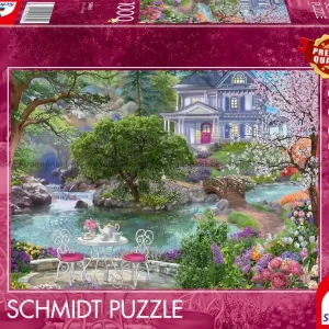 Te i blomsterträdgården, 1000 bitar - Favorit
