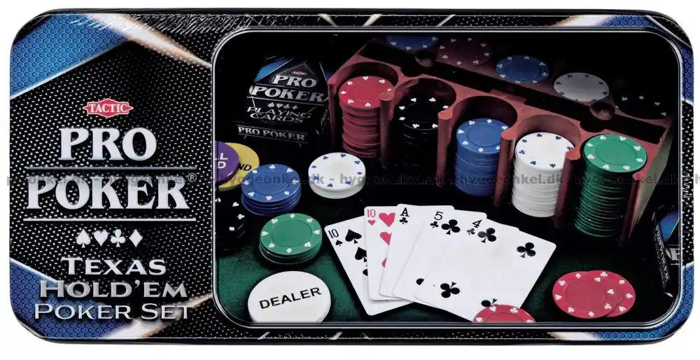 Texas Hold‘em Pokerset - Expressleverans