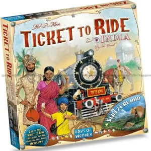 Missa inte - Ticket to Ride India & Switzerland