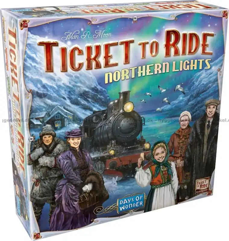 Ticket to Ride Northern Lights - Nyhet i sortimentet