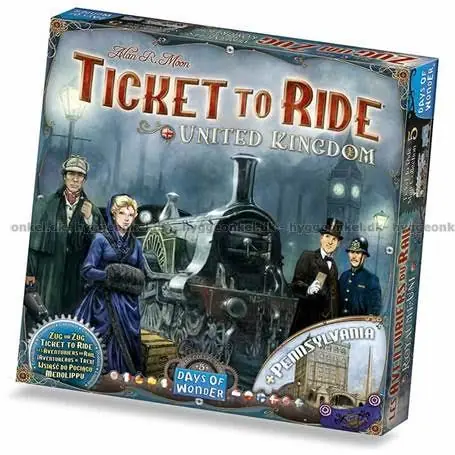 Sänkt pris | Ticket to Ride United Kingdom & Pennsylvania