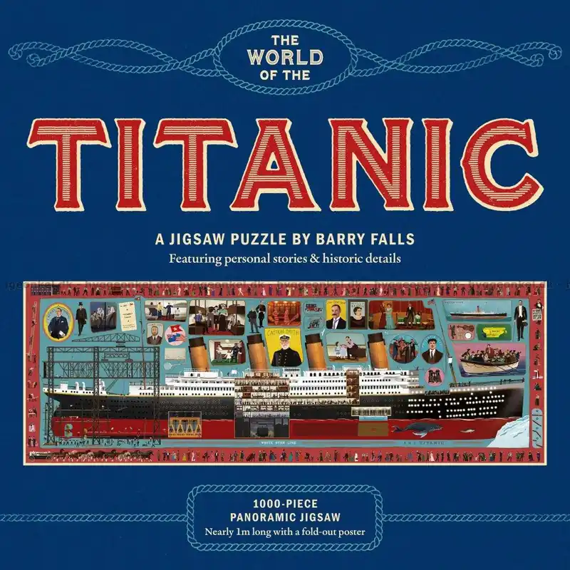 Kundfavorit - Titanic - Panorama, 1000 bitar