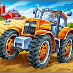 Enkel retur - Traktor - Rampussel, 37 bitar