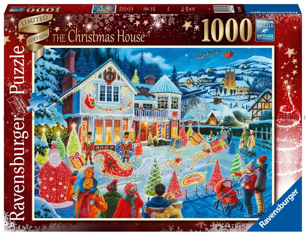 Trower Huset vid juletid, 1000 bitar | Lågt pris