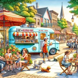 Trujillo Foodtruck på torget, 1000 bitar - Väl omtyckt