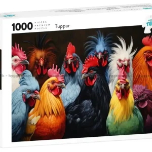 Mycket efterfrågad - Tuppar, 1000 bitar