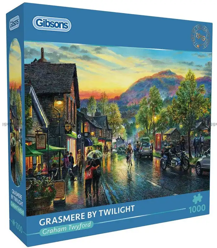 Fyndpris - Twyford Grasmere i regnväder, 1000 bitar