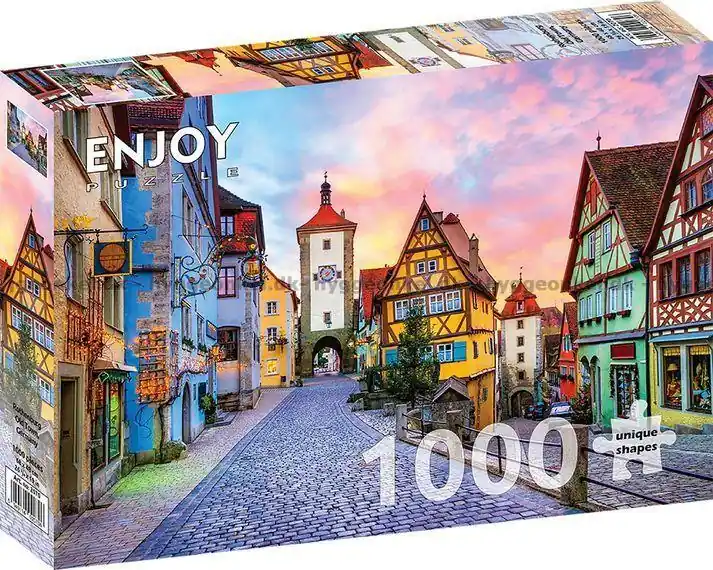 Premiumkvalitet - Tyskland Rothenburg ob der Tauber, 1000 bitar